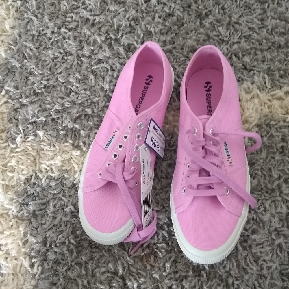 NWT Superga Cotu Classic Lilac Shoes